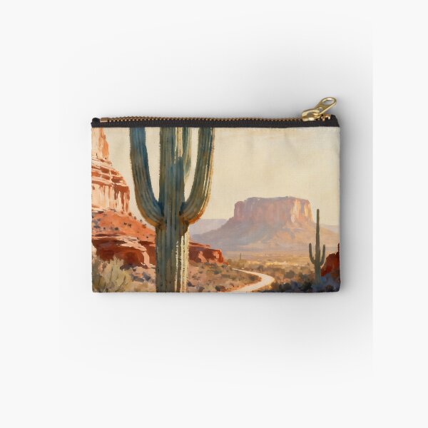 Item preview, Desert Botanical Wall Art, Saguaro Landscape Painting, Southwestern Nature Print, Desert Home Decor designed and sold by stylishdzign.