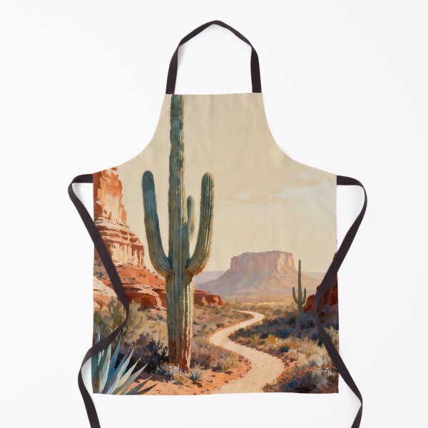Item preview, Desert Botanical Wall Art, Saguaro Landscape Painting, Southwestern Nature Print, Desert Home Decor designed and sold by stylishdzign.