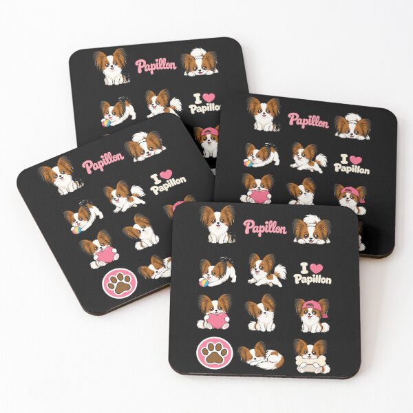 Item preview, Cute Papillon stickers and apparel design designed and sold by rafaeltto.
