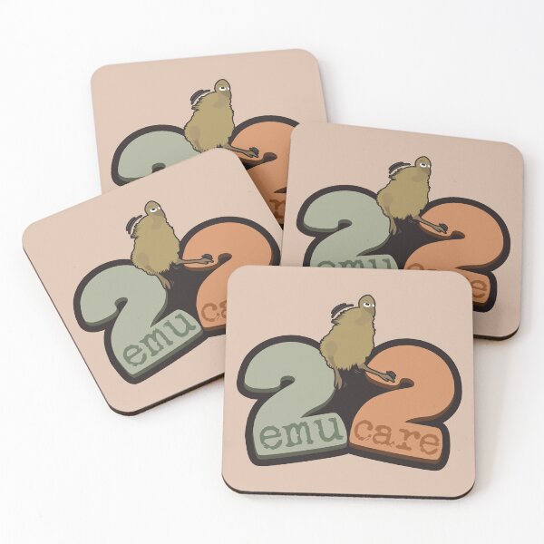 Item preview, Crazy emu, e designed and sold by RedPoppyStudio.