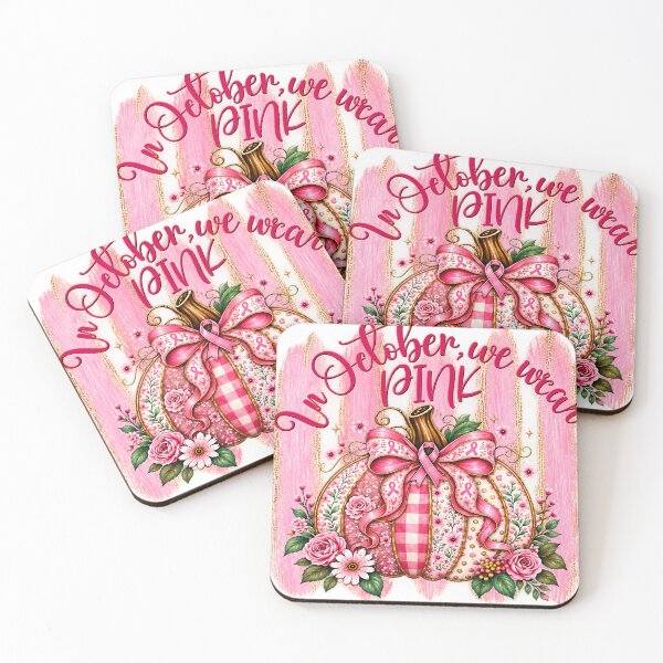 Item preview, Striped Pink Ribbon Breast Cancer Awareness Pink Ribbon Designs designed and sold by VGAfanatic.