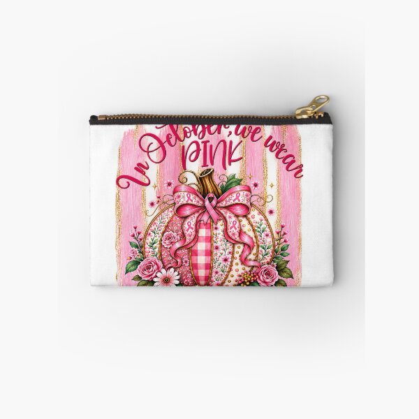 Item preview, Striped Pink Ribbon Breast Cancer Awareness Pink Ribbon Designs designed and sold by VGAfanatic.