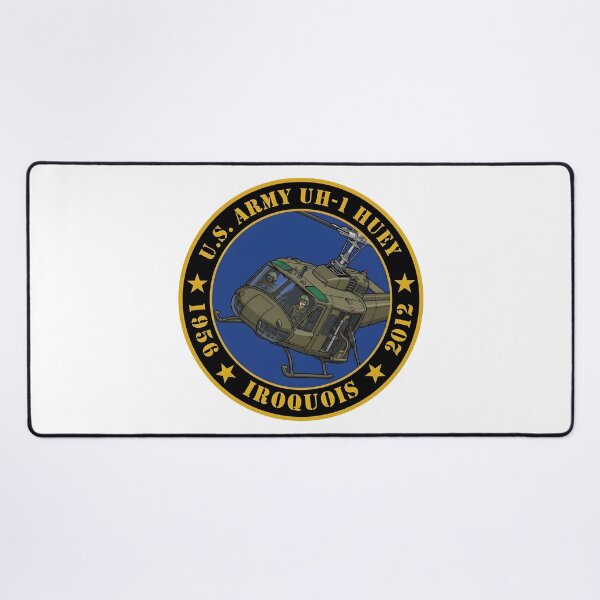 Item preview, U.S. Army UH-1 Huey Iroquois Commemorative Patch (1956–2012) designed and sold by CharlieDesings.