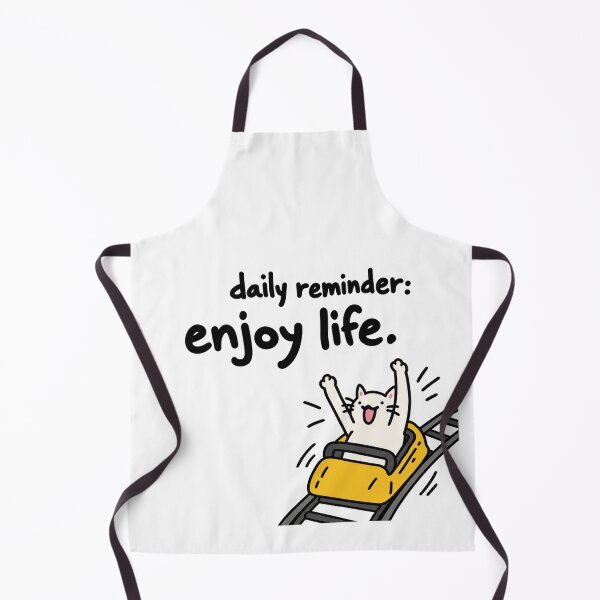 Item preview, Enjoy The Ride Funny Roller Coaster Cat designed and sold by MonkiFlipp.