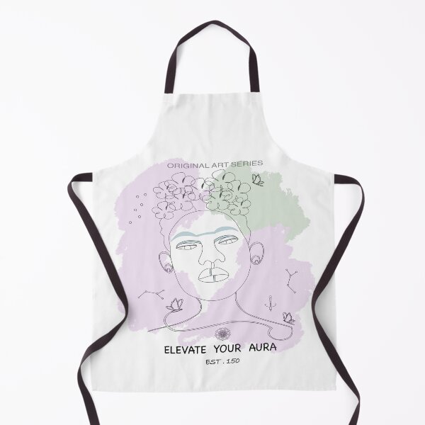 Item preview, Elevate Your Aura Frida Kahlo Line Art designed and sold by ArtBySaMandala.