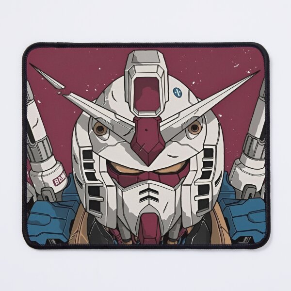 Item preview, Retro White Mecha Robot Warrior Japanese Sci Fi Anime Art designed and sold by Dyan4.