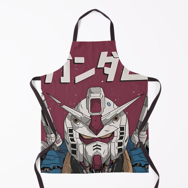 Item preview, Retro White Mecha Robot Warrior Japanese Sci Fi Anime Art designed and sold by Dyan4.