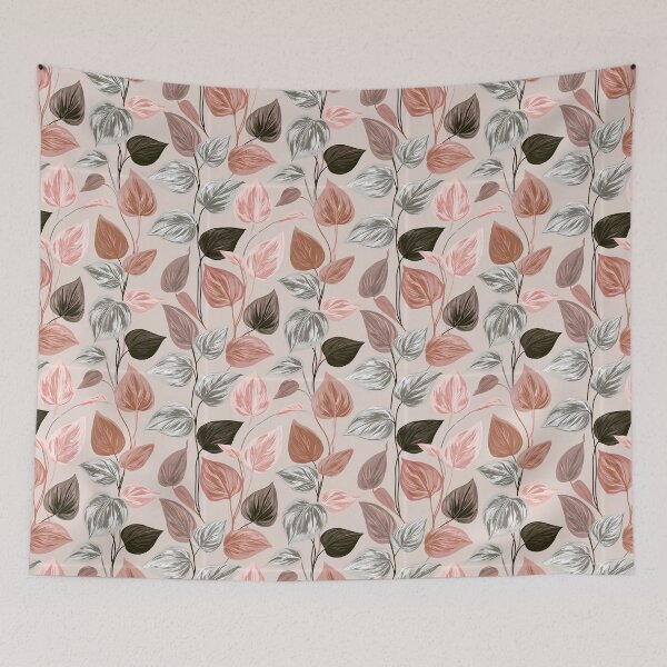 Item preview, Artistic Pothos  - Birth Flower Pattern - Christmas Gifts For Wife designed and sold by RoyalStarsPatts.