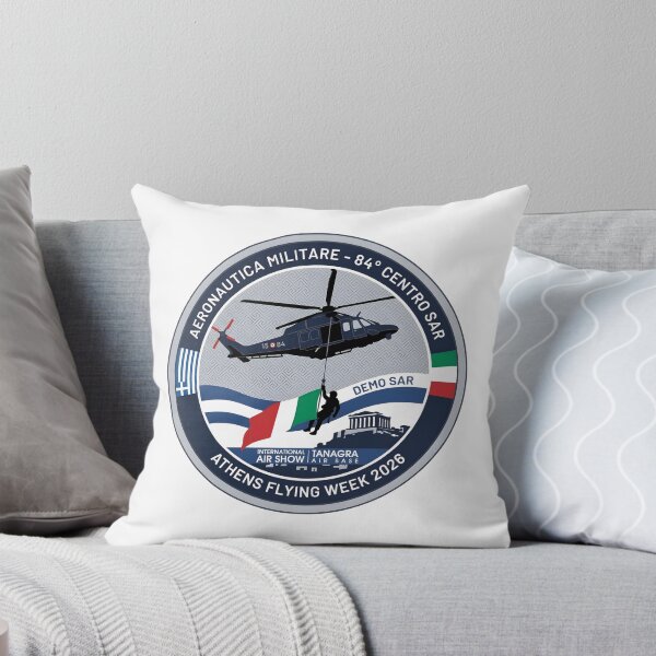 Item preview, Italian Air Force 84th SAR Center Athens Flying Week 2026 Commemorative Patch designed and sold by CharlieDesings.