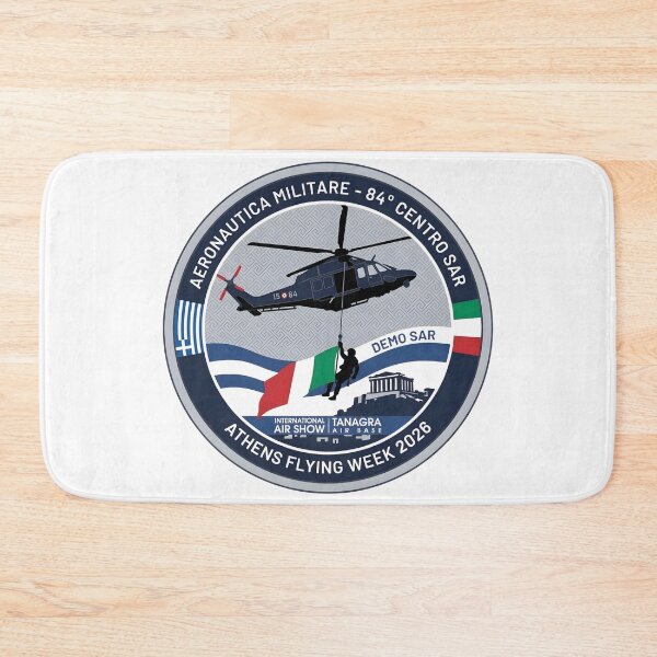 Item preview, Italian Air Force 84th SAR Center Athens Flying Week 2026 Commemorative Patch designed and sold by CharlieDesings.