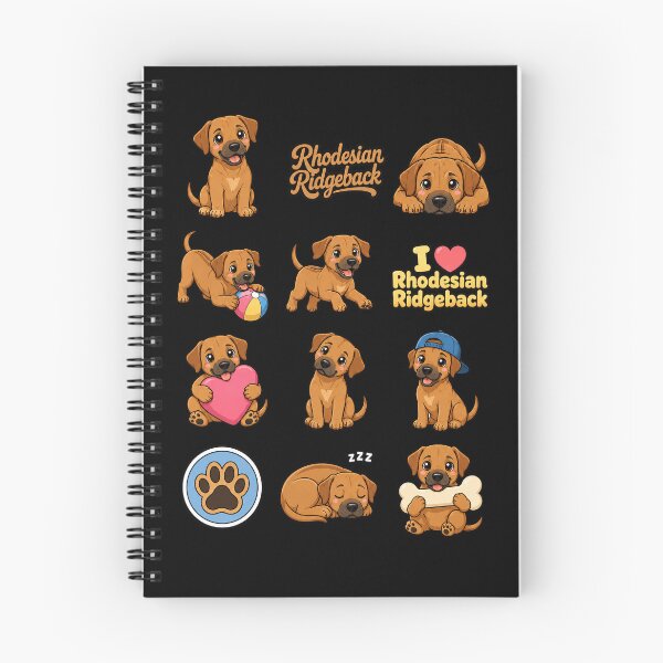 Item preview, Cute Rhodesian Ridgeback stickers and apparel design designed and sold by rafaeltto.