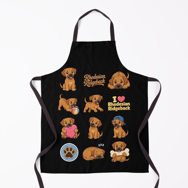 Item preview, Cute Rhodesian Ridgeback stickers and apparel design designed and sold by rafaeltto.
