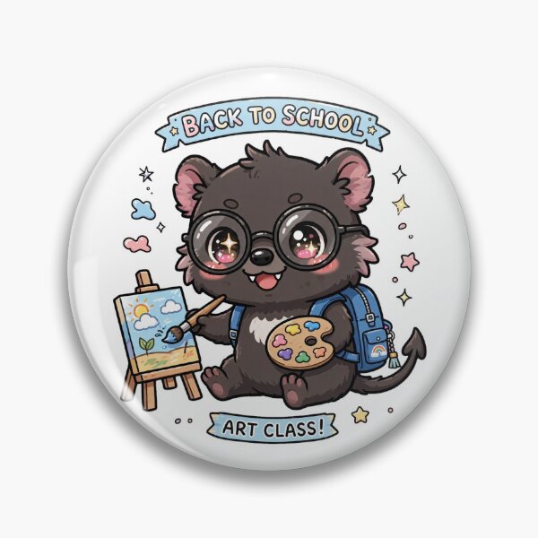 Item preview, Back To School Art Class Devil designed and sold by Wildlife-Walk.