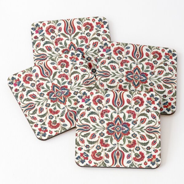Item preview, Bright Turkish Heritage Floral Mosaic Pattern designed and sold by BrainCurves.