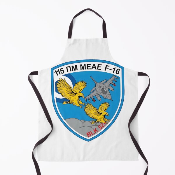 Item preview, Hellenic Air Force 115 Combat Wing MEAE F-16 Block 52+ Patch designed and sold by CharlieDesings.