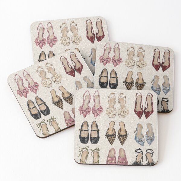 Item preview, Hand Painted Vintage Vogue Style designed and sold by Quiet Sun.