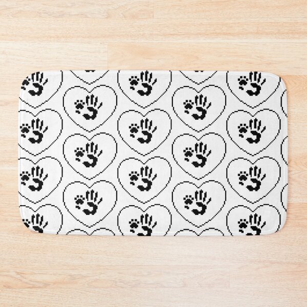 Item preview, Hand/Paw Print Heart designed and sold by novanite.