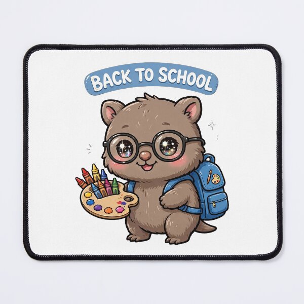 Item preview, Back To School Wombat Artist designed and sold by Wildlife-Walk.