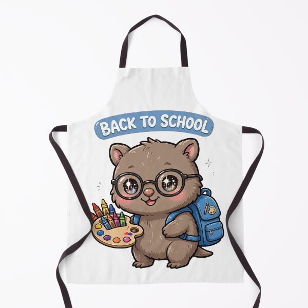 Item preview, Back To School Wombat Artist designed and sold by Wildlife-Walk.