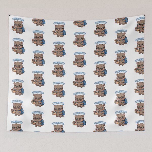 Item preview, Back To School Wombat Artist designed and sold by Wildlife-Walk.