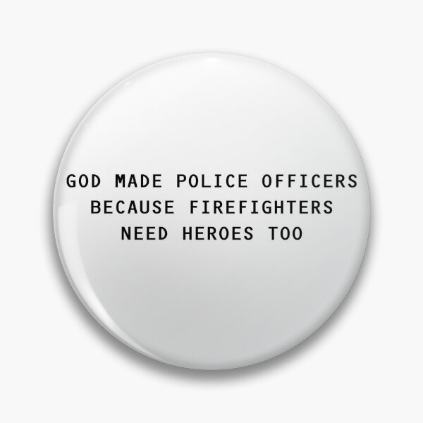 Item preview, God Made Police Officers designed and sold by Atlantapig.