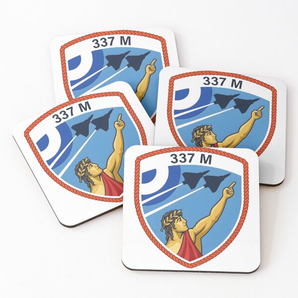Item preview, Hellenic Air Force 337 Squadron Ghost Emblem Patch designed and sold by CharlieDesings.