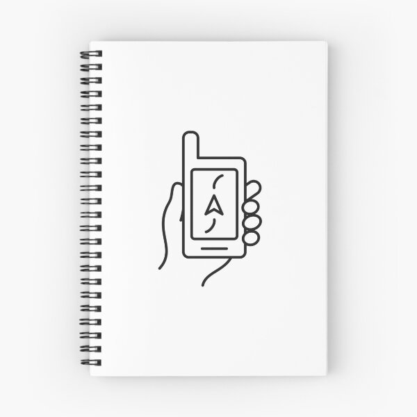 Item preview, GPS In Hand Line Icon designed and sold by VectorForge Studio.