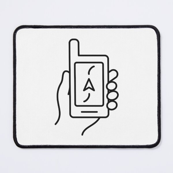 Item preview, GPS In Hand Line Icon designed and sold by VectorForge Studio.