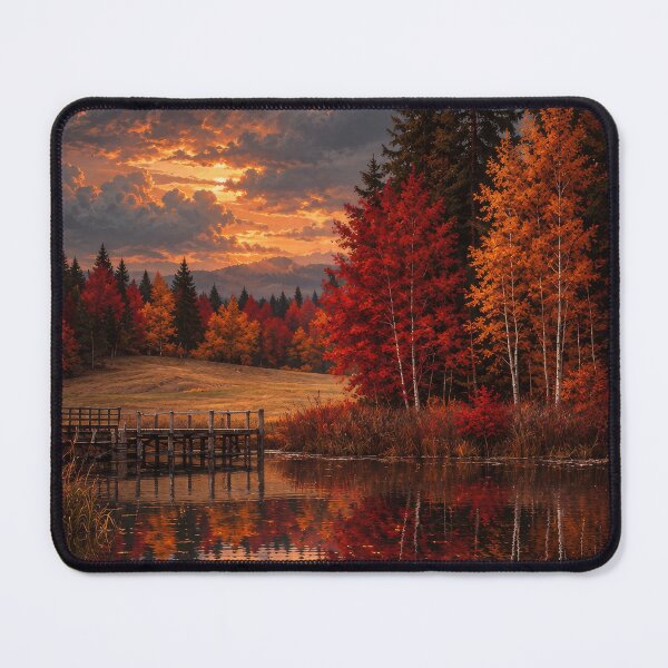 Item preview, Autumn Reflections at Sunset designed and sold by H-Tsvetkova.
