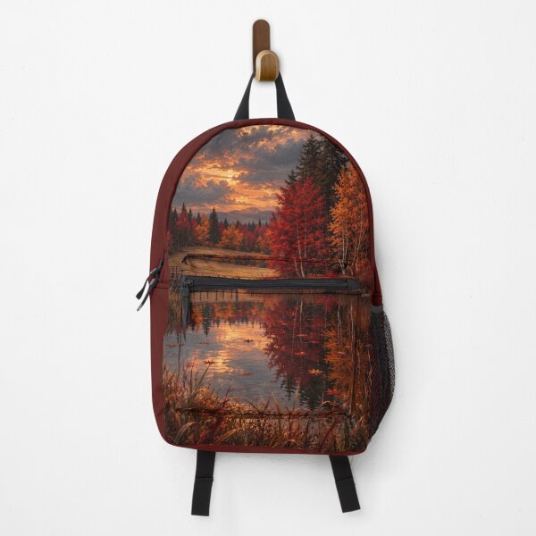 Item preview, Autumn Reflections at Sunset designed and sold by H-Tsvetkova.