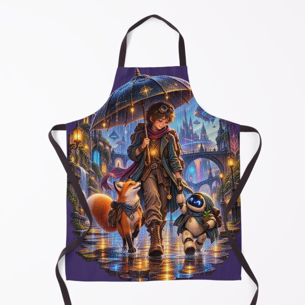 Item preview, Under One Umbrella Friendship Fantasy Art designed and sold by ADEL MASSRY (AM)©.