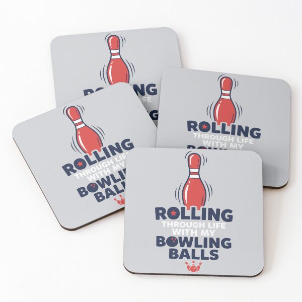 Item preview, Rolling Through Life With My Bowling Balls Funny Bowling designed and sold by Amir Faysal.