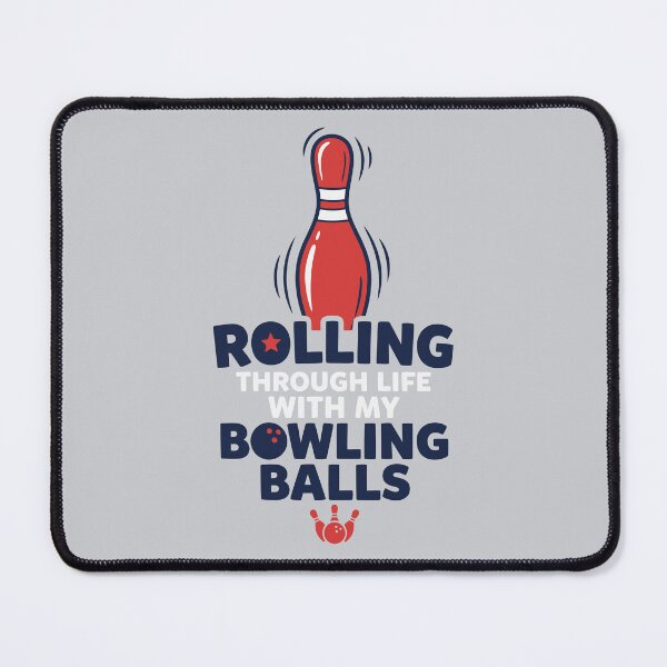 Item preview, Rolling Through Life With My Bowling Balls Funny Bowling designed and sold by Amir Faysal.