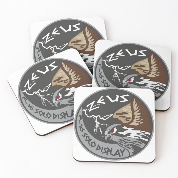 Item preview, Hellenic Air Force F-16 Zeus Demo Team Patch designed and sold by CharlieDesings.