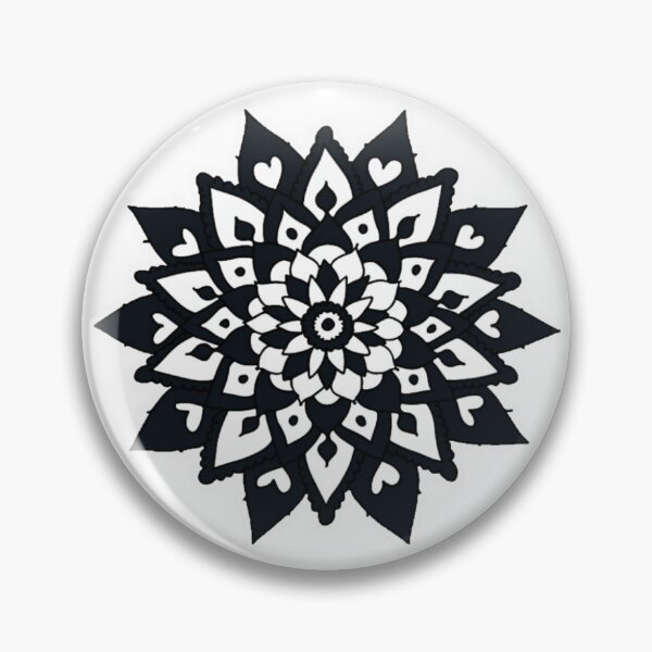 Artikelvorschau, Blumenmandala entworfen und verkauft von Des-inator.