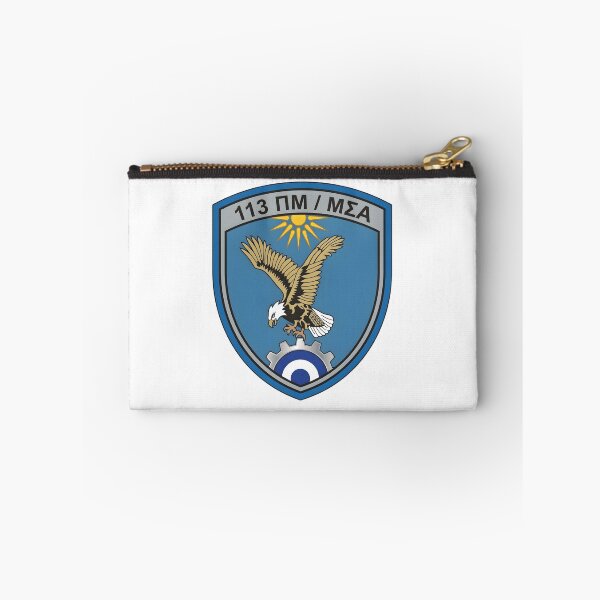 Item preview, Hellenic Air Force 113 Combat Wing MSA Maintenance Squadron Patch designed and sold by CharlieDesings.