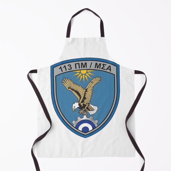 Item preview, Hellenic Air Force 113 Combat Wing MSA Maintenance Squadron Patch designed and sold by CharlieDesings.