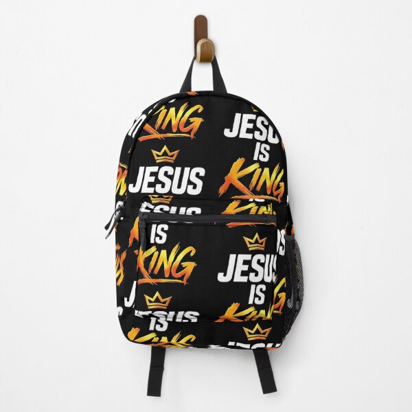 Item preview, Jesus Is King Crown Typography Design designed and sold by Mind-Drift.