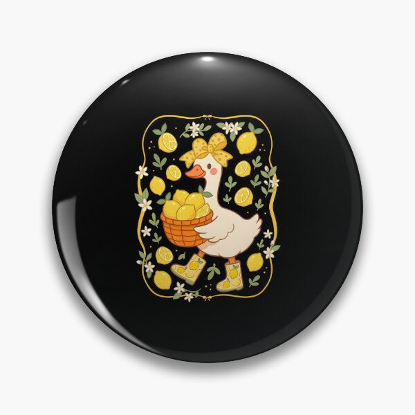 Item preview, Cute Lemon Goose Whimsical Farm Design designed and sold by ostenlee.