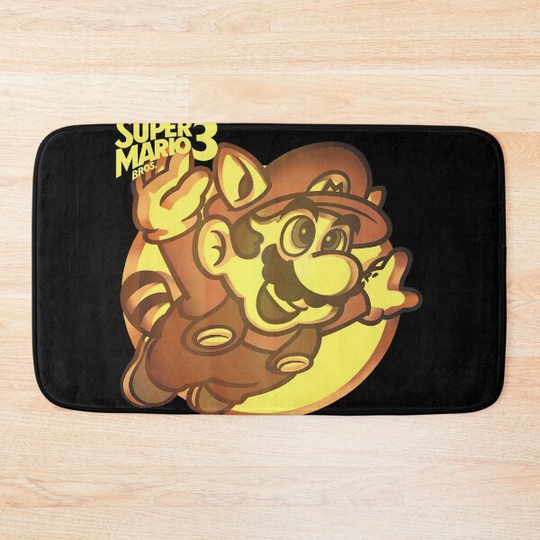 Item preview, Retro Flying Raccoon Plumber Classic Gamer Art designed and sold by ZEtexaxe.