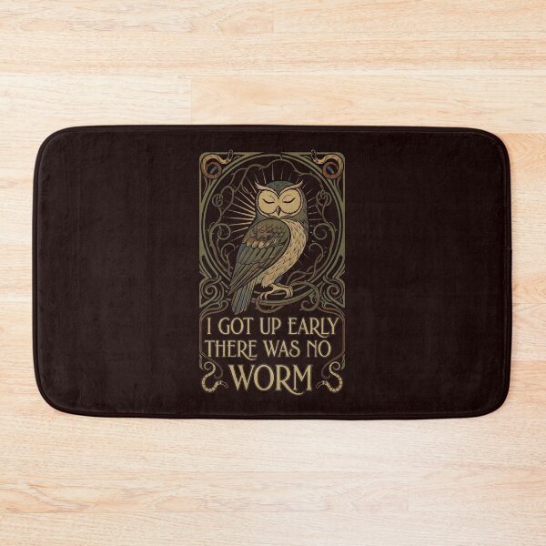 Item preview, I Got Up Early There Was No Worm designed and sold by SkrabinhoArt.