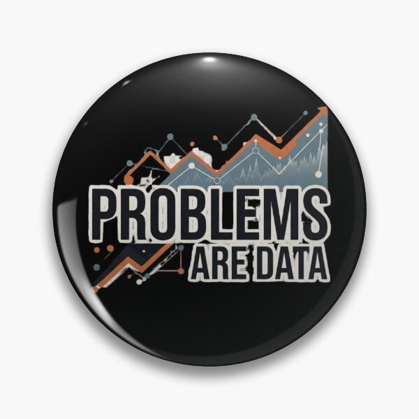 Item preview, Problems Are Data Analyst & Software Engineer Quote designed and sold by Amr Darwish Graphic designer.