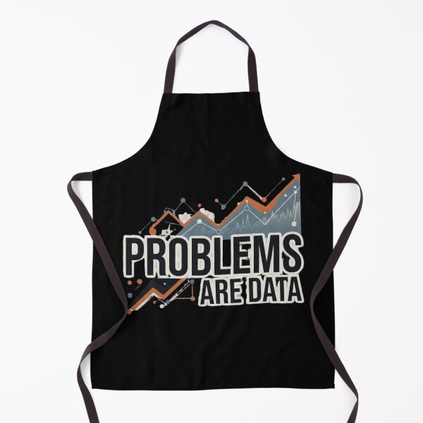 Item preview, Problems Are Data Analyst & Software Engineer Quote designed and sold by Amr Darwish Graphic designer.