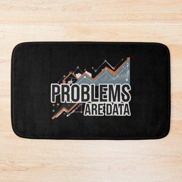 Item preview, Problems Are Data Analyst & Software Engineer Quote designed and sold by Amr Darwish Graphic designer.