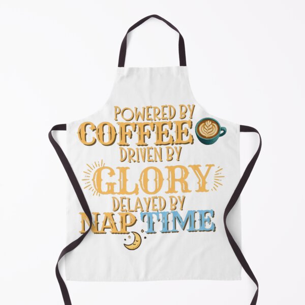 Item preview, Powered by Coffee Driven by Glory | Funny Coffee & Nap Lover Design designed and sold by Farahsalama.