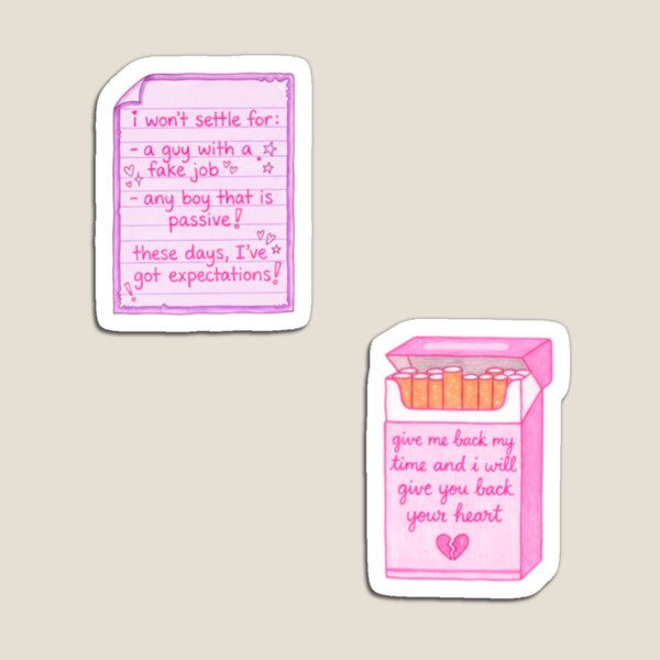 Item preview, you seem pretty sad for a girl so in love pack 7 designed and sold by sadieillust.