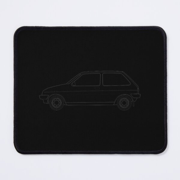 Item preview, Classic Austin Mini Metro Outline Art | Retro Car Sketch | Best Buy designed and sold by gamer-unknown.