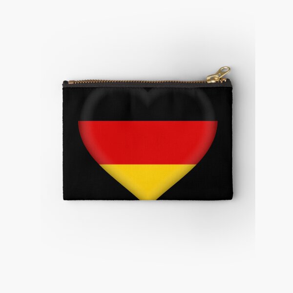 Item preview, German Flag Heart 3D German Love Gift Design designed and sold by yazdogs.