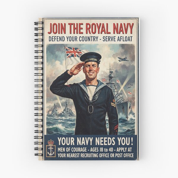 Item preview, Royal Navy Join the Senior Service designed and sold by Skyframe Aviation.