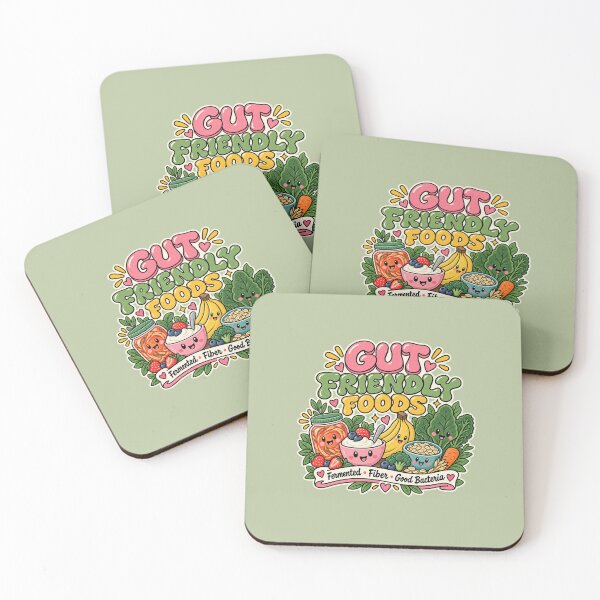 Item preview, Gut Friendly Foods, Fermented, Fiber & Good Bacteria,  Healthy Eating Design designed and sold by Right-UR.